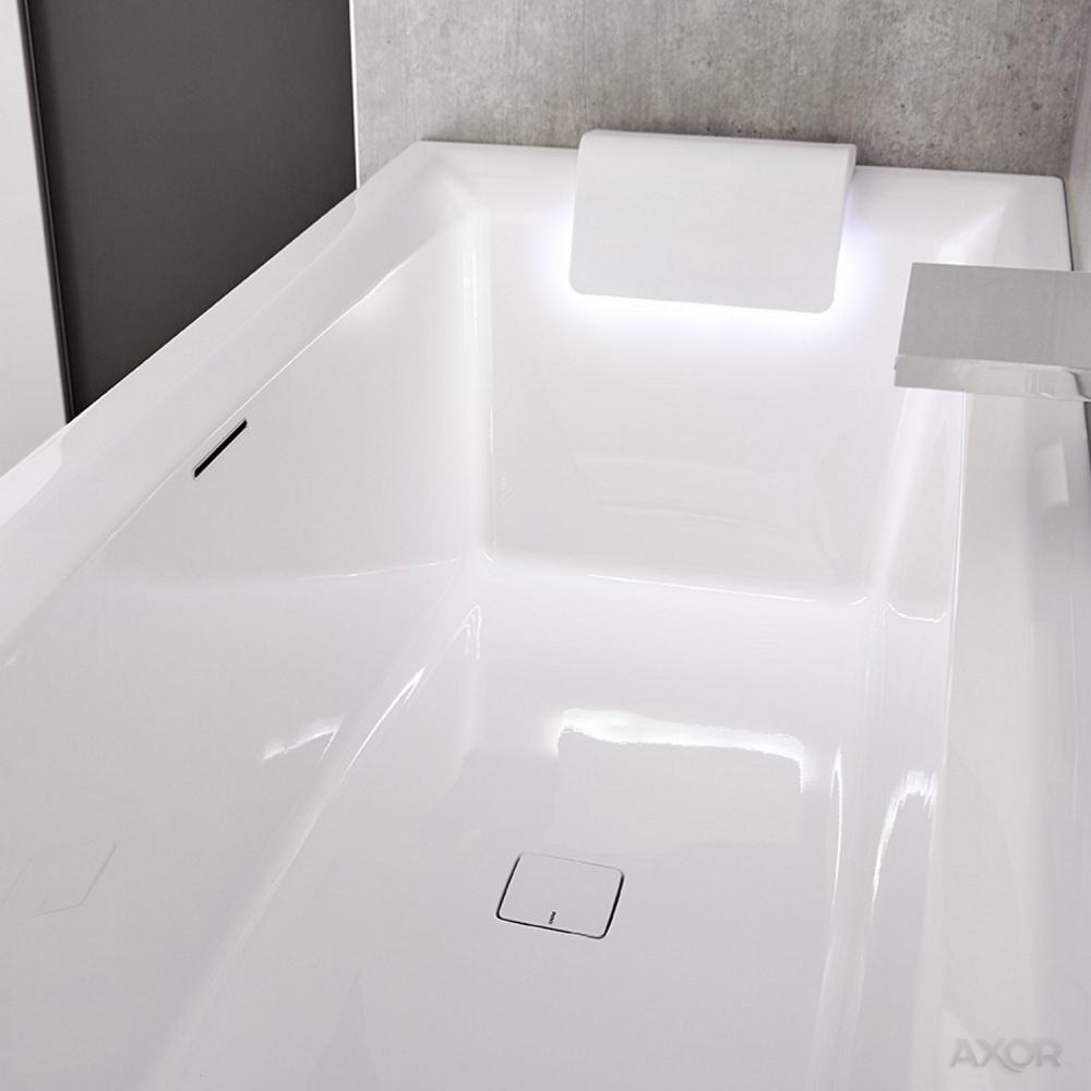 Дополнительное фото №5 Ванна акриловая Riho Still Square 180x80 со светодиодами и подголовник слева без каркаса