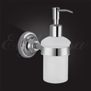 Дозатор для жидкого мыла Elghansa CARRINGTON CRG-470-New стекло, хром