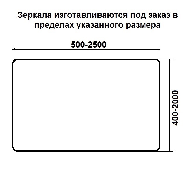 Дополнительное фото №2 Edelweiss 600*800.103 Зеркало с подсветкой (холодной) и сенсорным выключателем (на касание) 