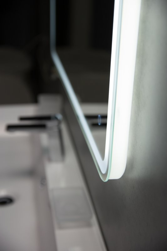 Дополнительное фото №1 Зеркало Belbagno с встроенным светильником, сенсорный выключатель 500*600