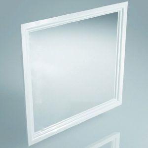 Зеркало POMPEI 80, белое глянцевое