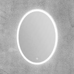 Зеркало Belbagno с встроенным светильником, кнопочный выключатель 600*800