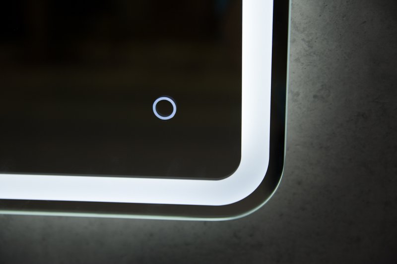 Дополнительное фото №3 Зеркало Belbagno с встроенным светильником, сенсорный выключатель 600*600
