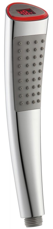Фото Ручной душ Belbagno BB-D1LED-CRM с цифровым индиктатором температуры воды и цветовой подсветкой