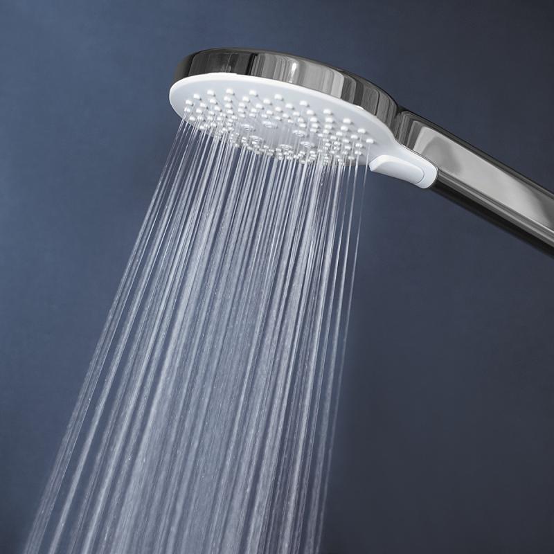 Дополнительное фото №2 Лейка душевая Elghansa Hand Shower PK-029, 110 мм, хром/белый