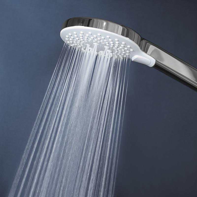 Дополнительное фото №3 Лейка душевая Elghansa Hand Shower PK-029, 110 мм, хром/белый