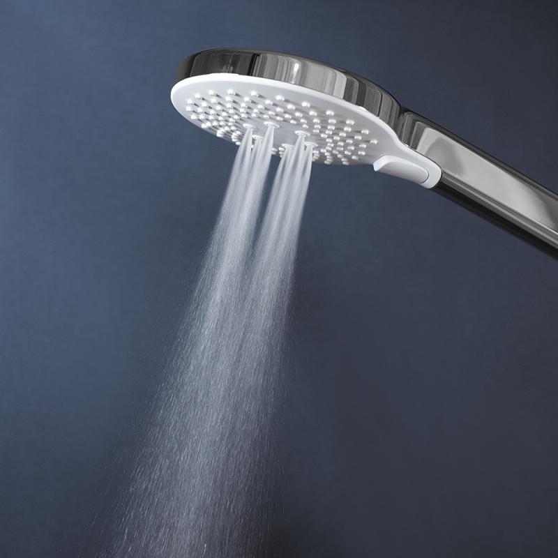 Дополнительное фото №4 Лейка душевая Elghansa Hand Shower PK-029, 110 мм, хром/белый