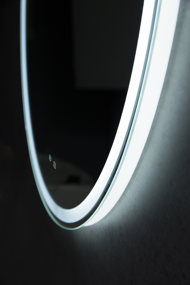 Дополнительное фото №6 Зеркало Belbagno со встроенной подсветкой и голосовым управлением Ø800