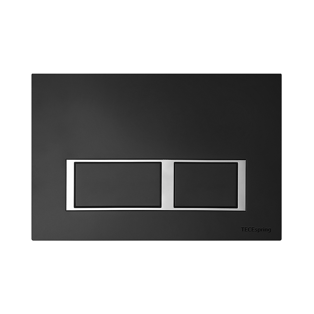 Дополнительное фото №3 Комплект TECEspring c панелью смыва TECEspring V, черный матовый, контур клавиш хром
