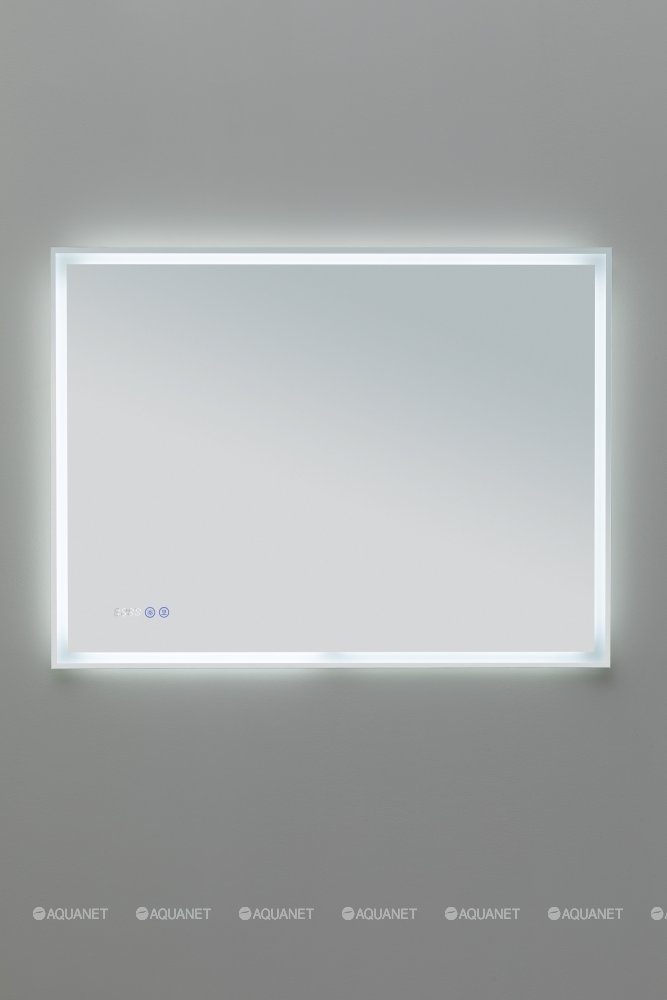 Дополнительное фото №2 Зеркало Aquanet Оптима 100*75 LED