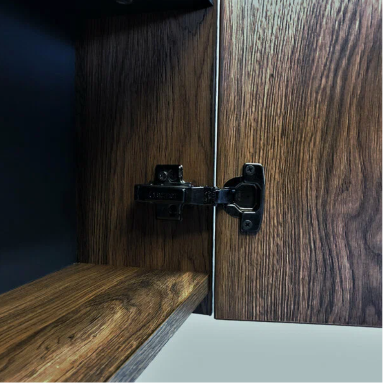 Дополнительное фото №3 Шкаф подвесной Comforty Порто-50 дуб темно-коричневый