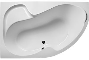 Ванна акриловая Marka One Aura 150x105 левая с заводским каркасом