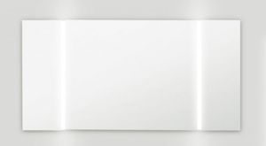 Зеркало-шкаф Grana 120 белое (EQLOO)