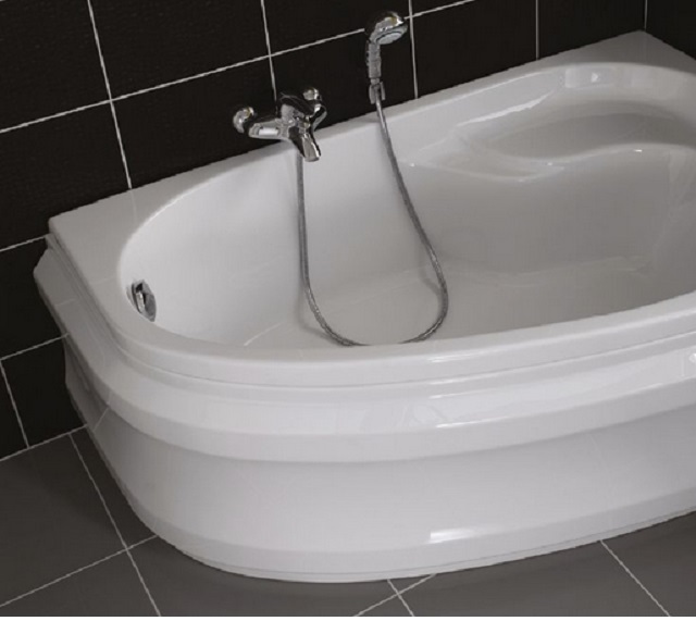 Фото Ванна акриловая Vitra Nysa 150x100 правая без каркаса и экрана