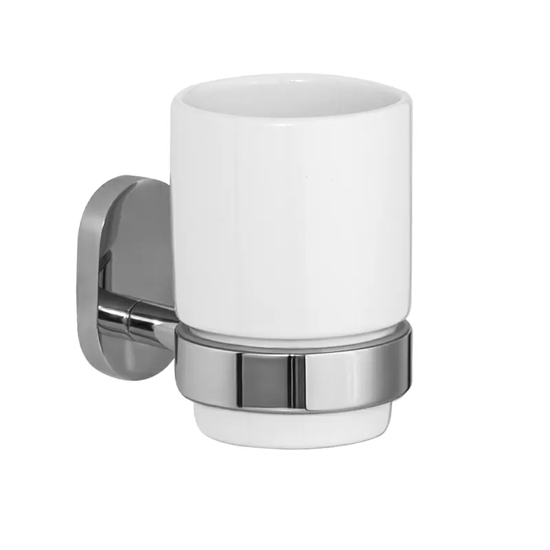 Фото MIRRO Plus Подстаканник одинарный керамика (IDDIS)