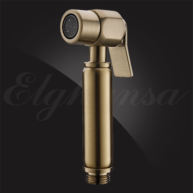 Фото Гигиенический душ Elghansa Shower Spray BG-09-Bronze с держателем, бронза