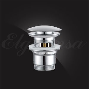 Донный клапан Elghansa Waste Systems 1-1/4" для раковины с переливом Click-Clack SoftLine WBT-222