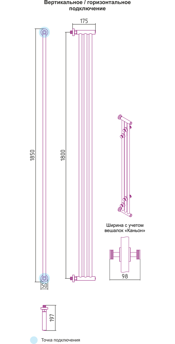 Дополнительное фото №2 Сунержа ДР "Хорда ПП" 1800х195 (Без покрытия)