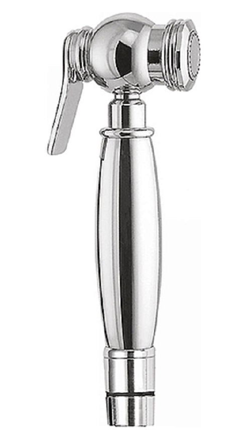 Фото Гигиенический душ Cezares ATLANTIS-U-IFS-01 со шлангом 120см и держателем, ручка метал, хром