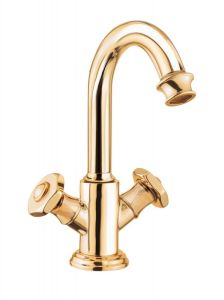 Смеситель для раковины Cezares APHRODITE-LS2-03/24-S1 золото