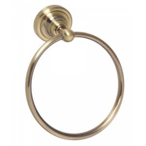 RETRO Полотенцедержатель кольцо 16*19 см, бронза (BEMETA)
