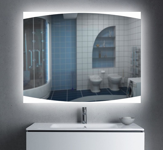 Дополнительное фото №2 Lupine 600*800.203 Зеркало с подсветкой SuperLed (холодной) и сенсорным выключателем (на касание)