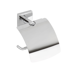 BETA Держатель для туалетной бумаги c крышкой 135*180*90 мм, хром (BEMETA)