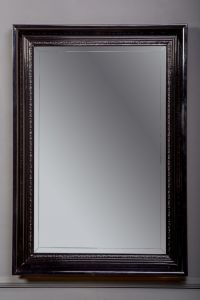 TERSO Зеркало 700x1000 черный глянец с подсветкой