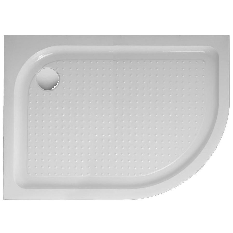 Фото Душевой поддон Belbagno TRAY-BB-RH-120/80-550-15-W-L, радиальный