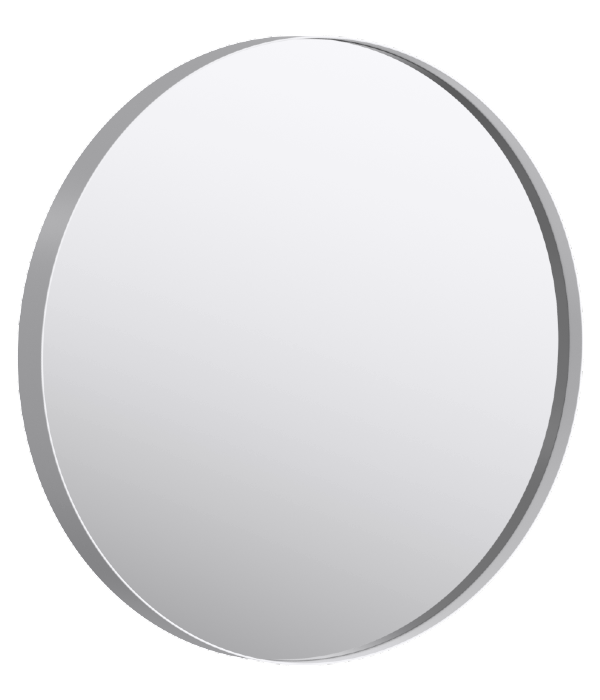 Фото Зеркало Aqwella RM Л6/W в металлической раме, белое