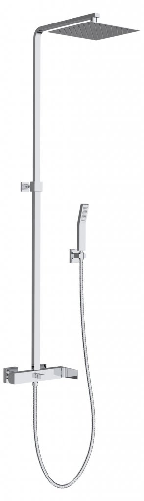 Фото Душевая стойка Belbagno Arlie, хром