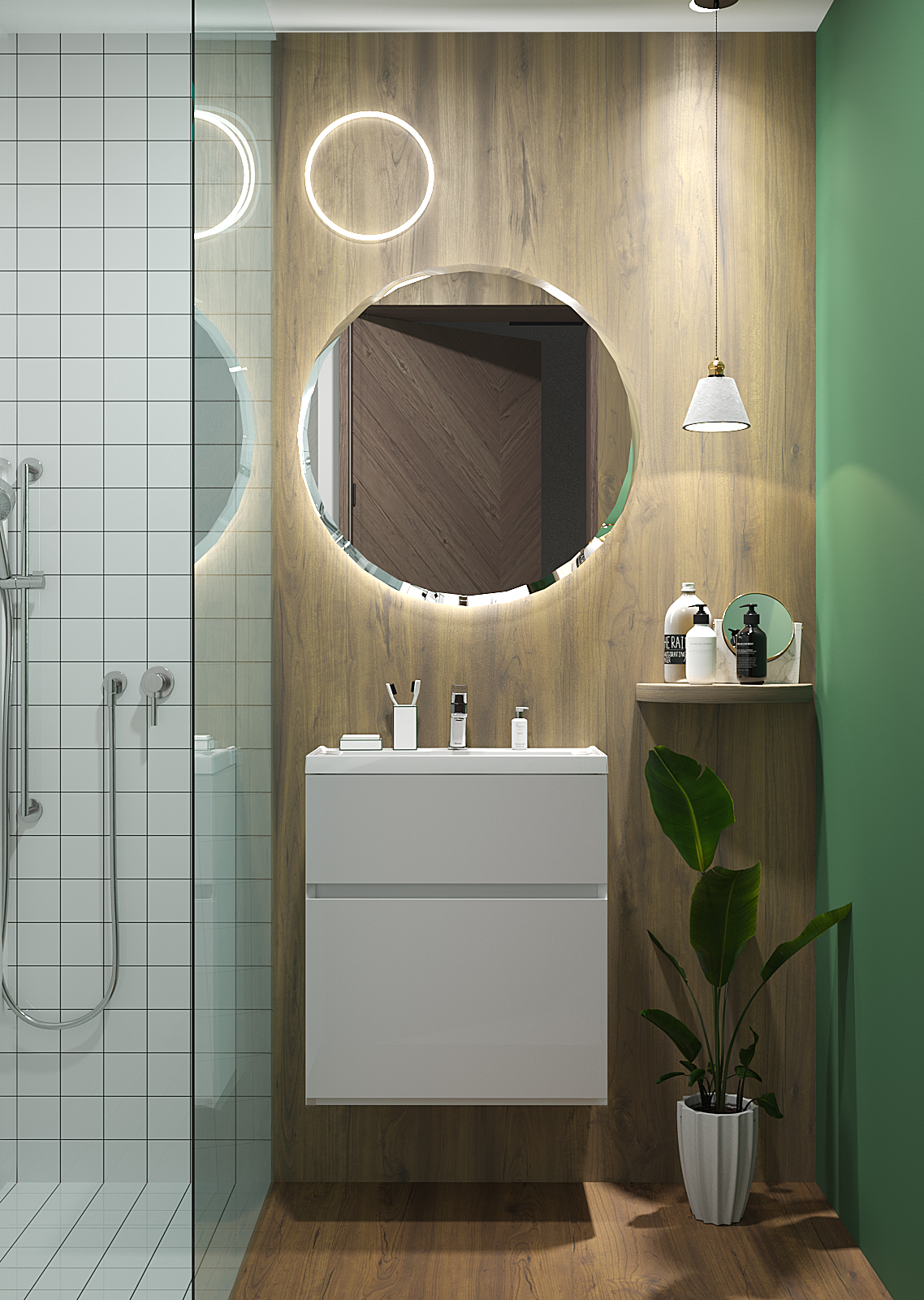 Дополнительное фото №3 Тумба 1Marka Bumble 60П 1ящ. с раковиной