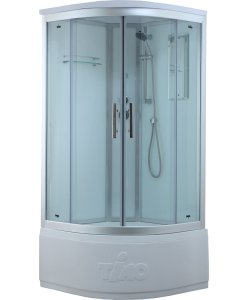 Timo Standart T-6600 Silver душевая кабина (100*100*220), шт