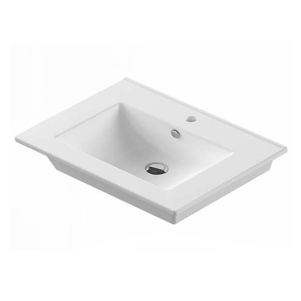 Дополнительное фото №3 Тумба Comforty Тулуза-75 сосна лоредо с раковиной Quadro 75