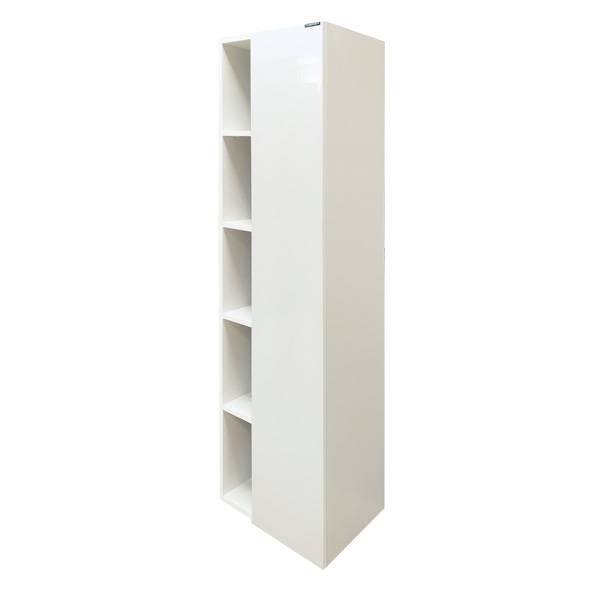 Дополнительное фото №3 Шкаф-колонна Comforty Милан-40 белый глянец