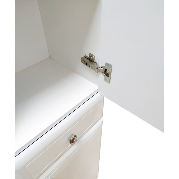 Дополнительное фото №6 Шкаф-колонна Comforty Сочи-35 белый глянец