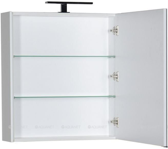 Дополнительное фото №3 Зеркальный шкаф Aquanet Латина 70 цв. белый, без светильника