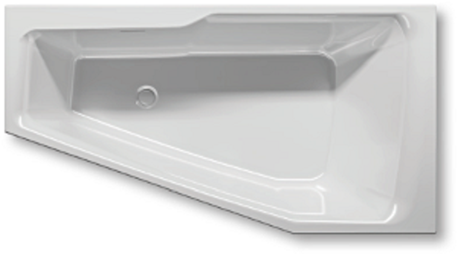 Фото Ванна акриловая Riho Rethink Space Left Plug & Play 170*90