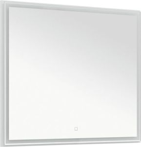 Зеркало Aquanet Nova Lite 90 белый глянец