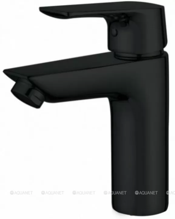 Фото Смеситель для раковины Aquanet 261820 чёрный матовый