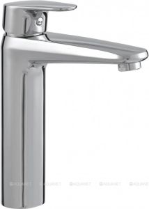 Смеситель для раковины Aquanet 237452 высокий излив, хром