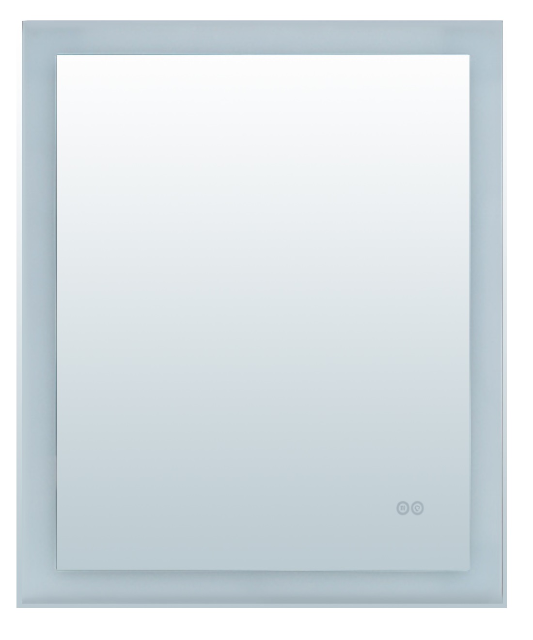 Дополнительное фото №2 Зеркало Aquanet Алассио new 4595 с LED подсветкой, 450*950*32 мм, сенсорный выключатель