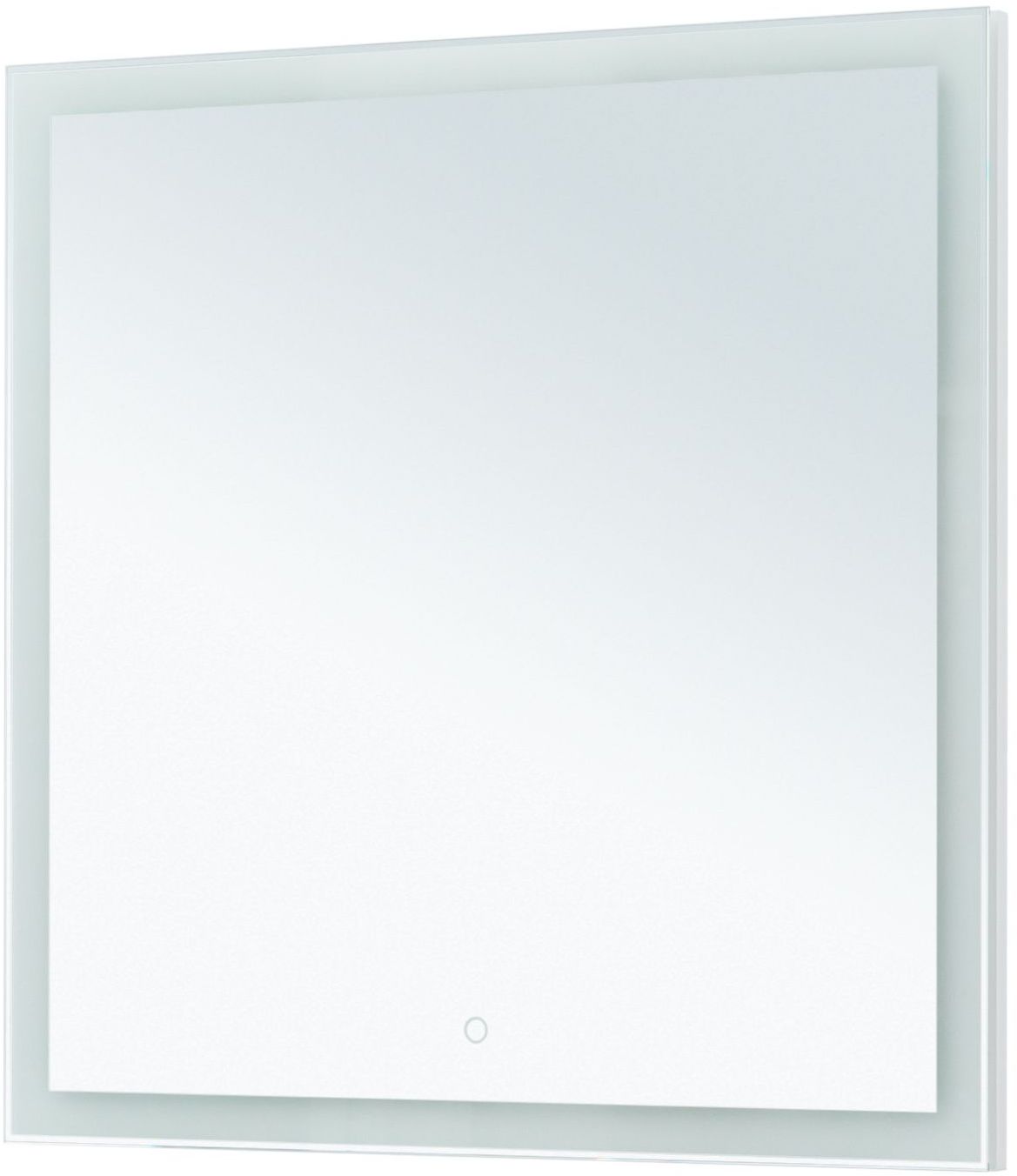 Дополнительное фото №3 Зеркало Aquanet Гласс 80 LED белый глянец