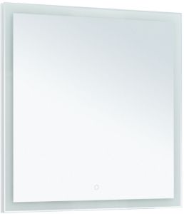 Зеркало Aquanet Гласс 80 LED белый глянец (AQUANET)