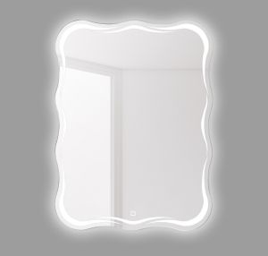 Зеркало Belbagno SPC-OND-600-800-LED-TCH с встроенным светильником и сенс.выкл.