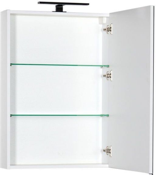 Дополнительное фото №3 Зеркальный шкаф Aquanet Алвита 60 цв. белый без светильника