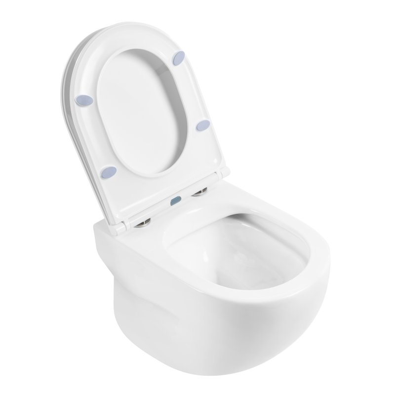 Дополнительное фото №1 Унитаз подвесной Belbagno ONDA безободковый с сиденьем BB870SC