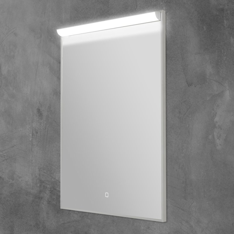 Дополнительное фото №4 Зеркало Belbagno в алюминиевой раме c подсветкой, сенсор 600x800