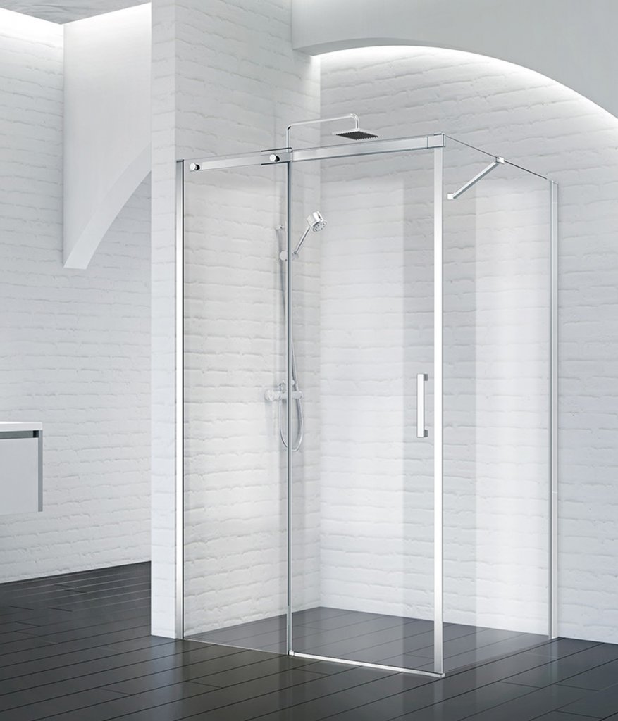 Фото Душевой уголок BelBagno ACQUA-AH-1-140/90-C-Cr