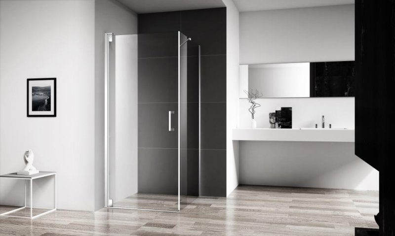 Фото Душевой уголок BelBagno MARMI-AH-1-100/80-C-Cr